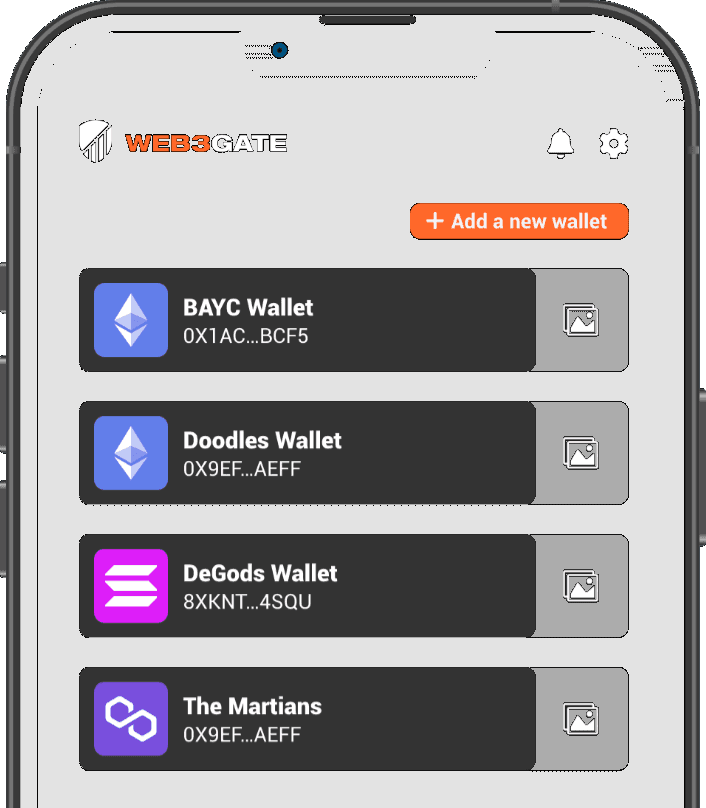 Web3Gate app screenshot